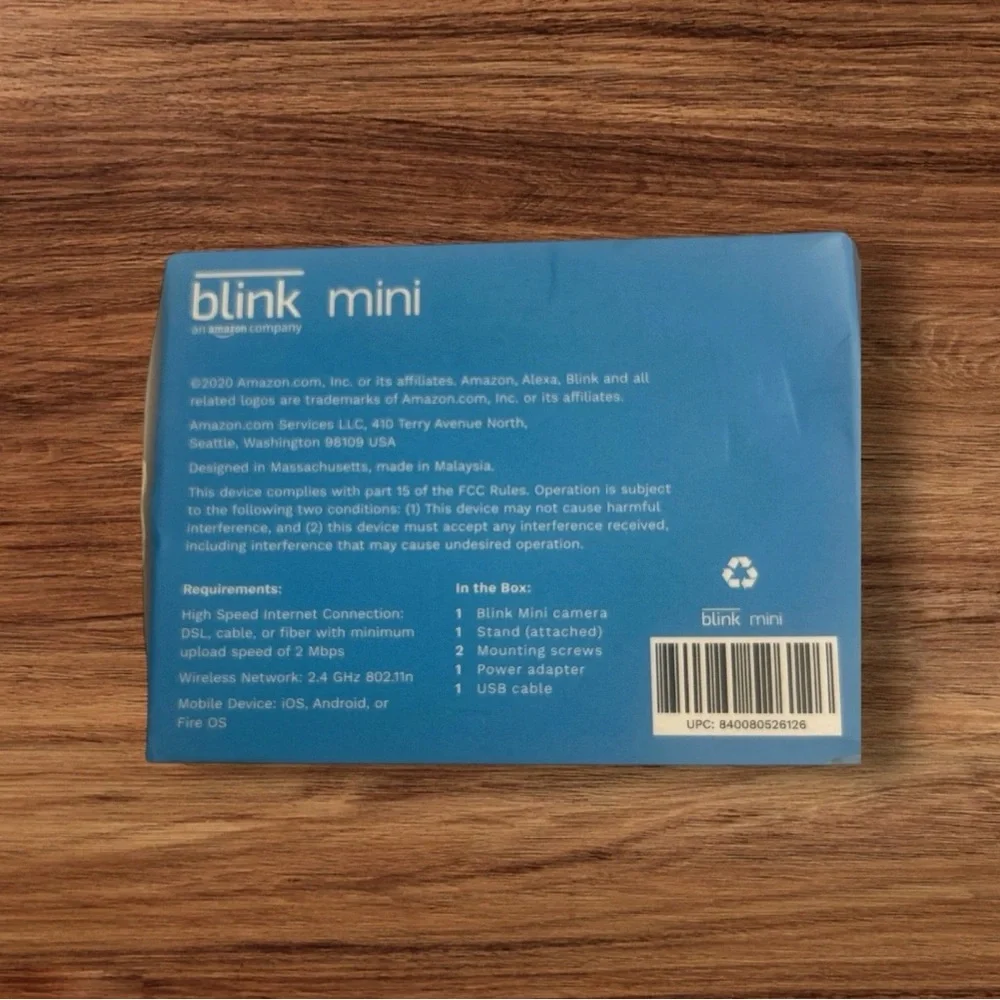 Blink mini indoor